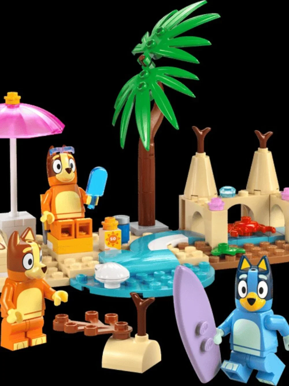 New & Sealed Lego DUPLO Bluey’s Beach & Family Car Trip Set 11202